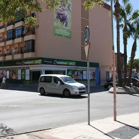 Beach And Mountain In * Torremolinos